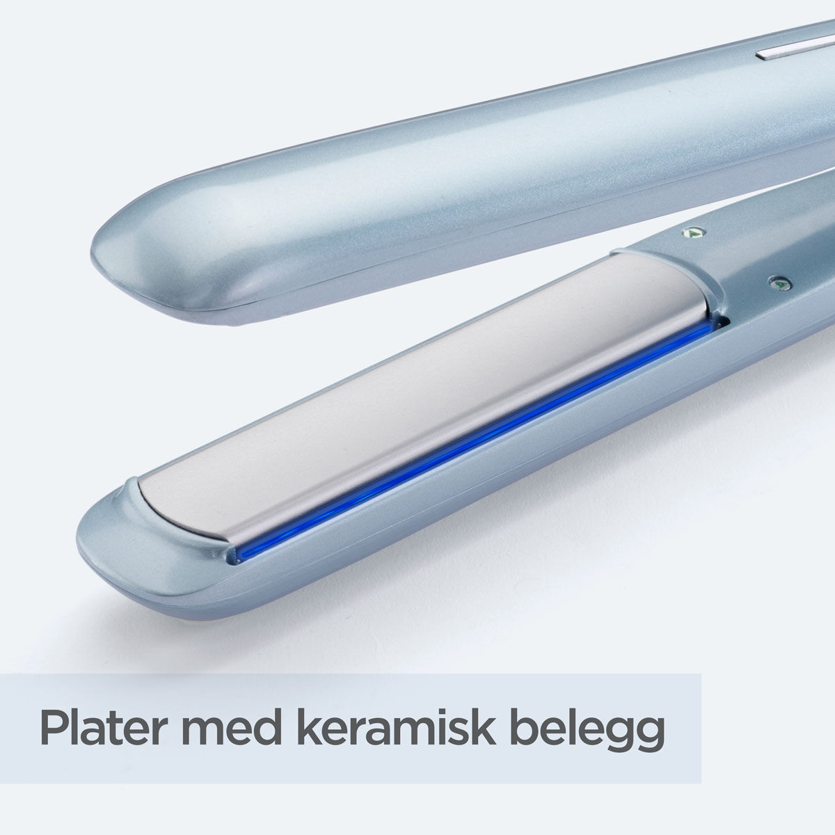 Plater med keramisk belegg